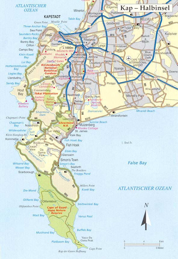 cape town city carte